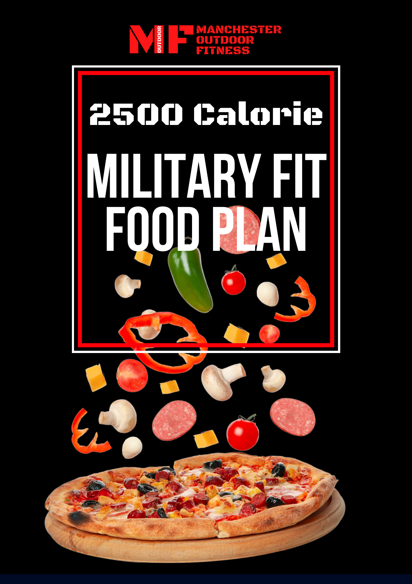 2500 Calorie Military Fit Food Plan