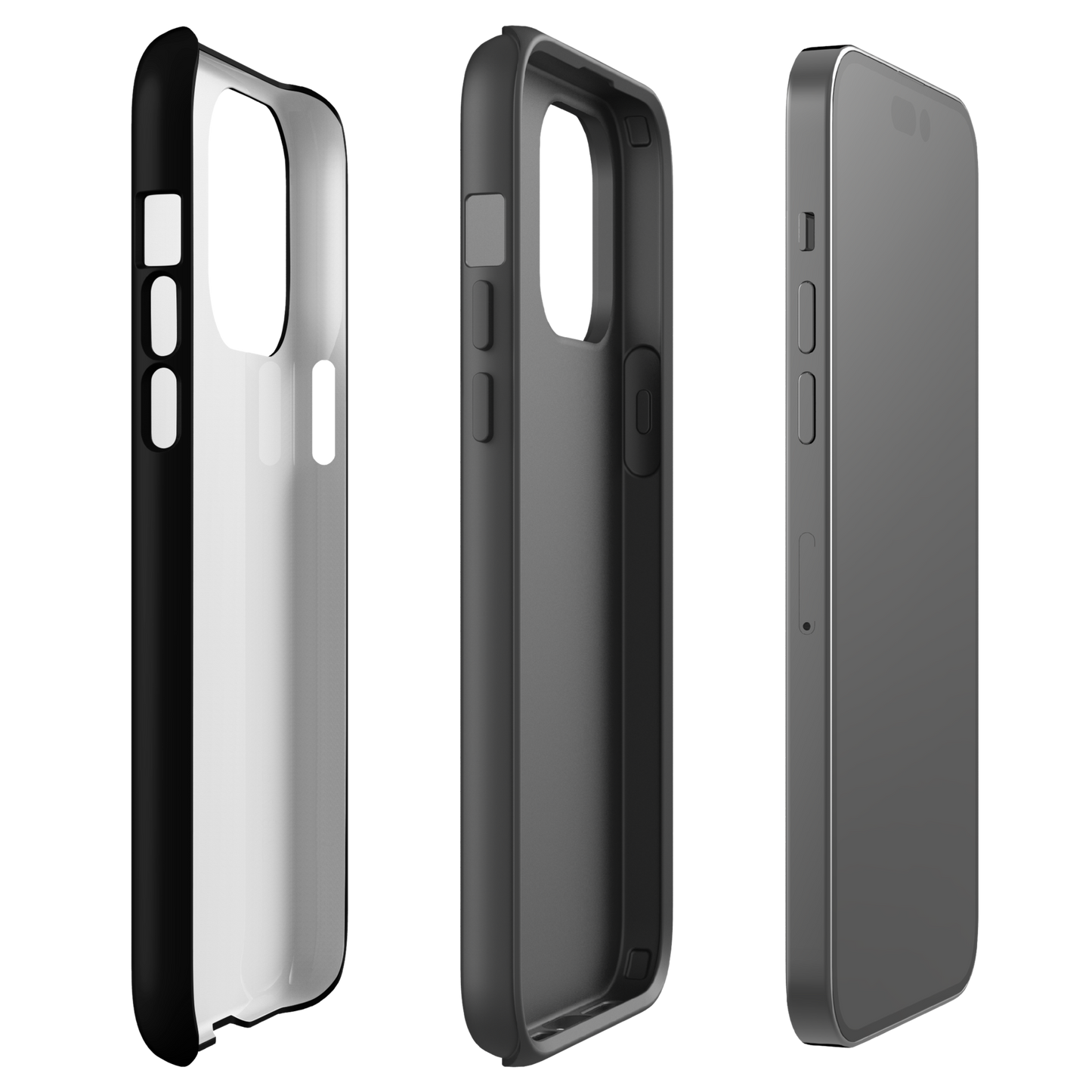 Tough iPhone case -Black I train with