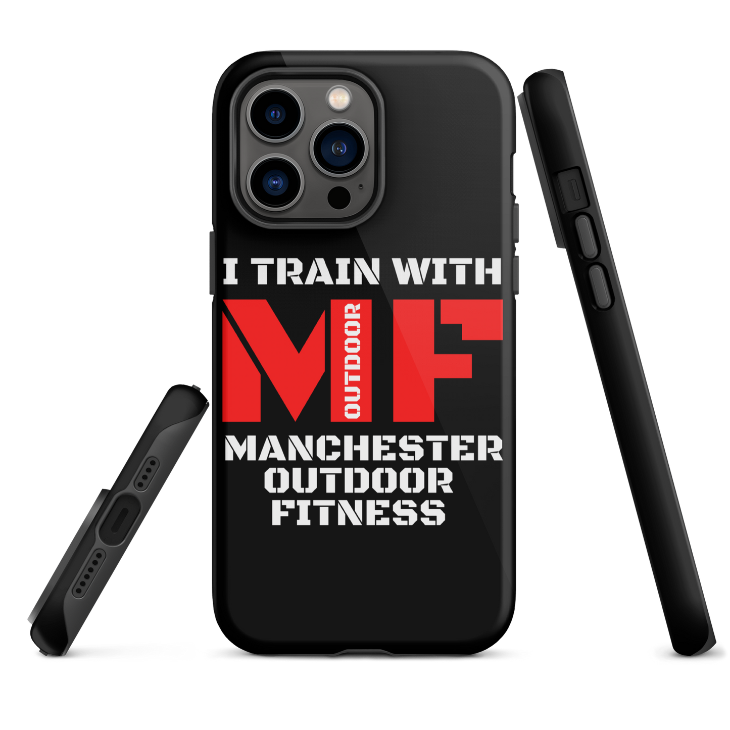 Tough iPhone case -Black I train with