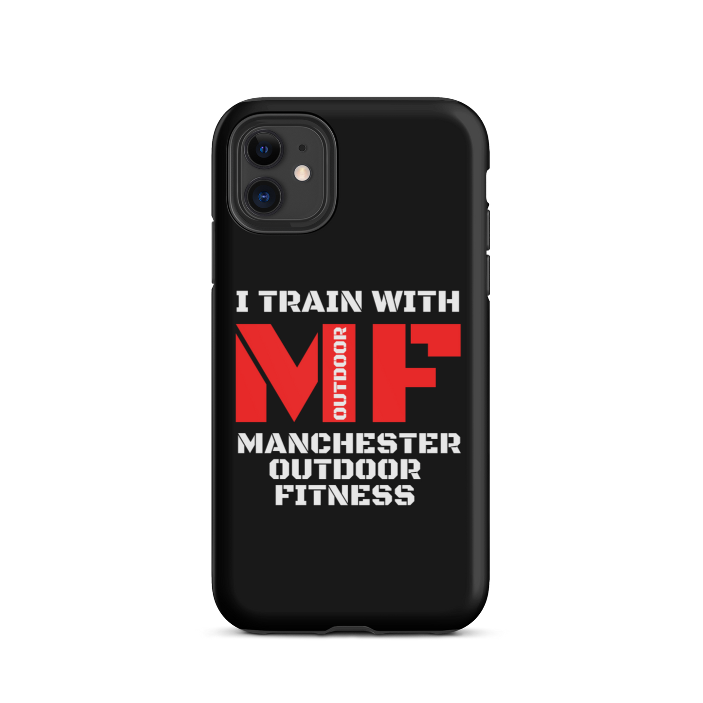 Tough iPhone case -Black I train with