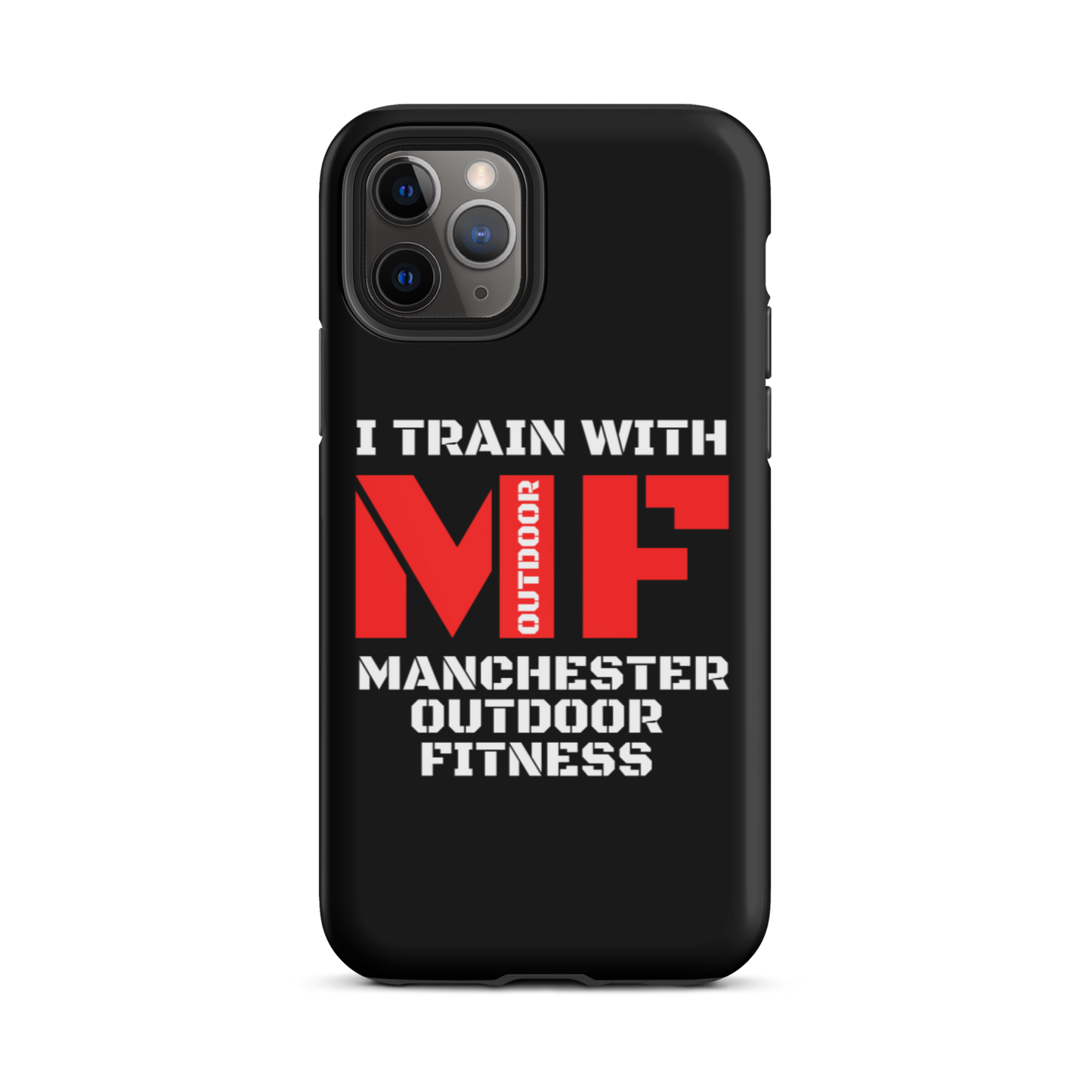 Tough iPhone case -Black I train with