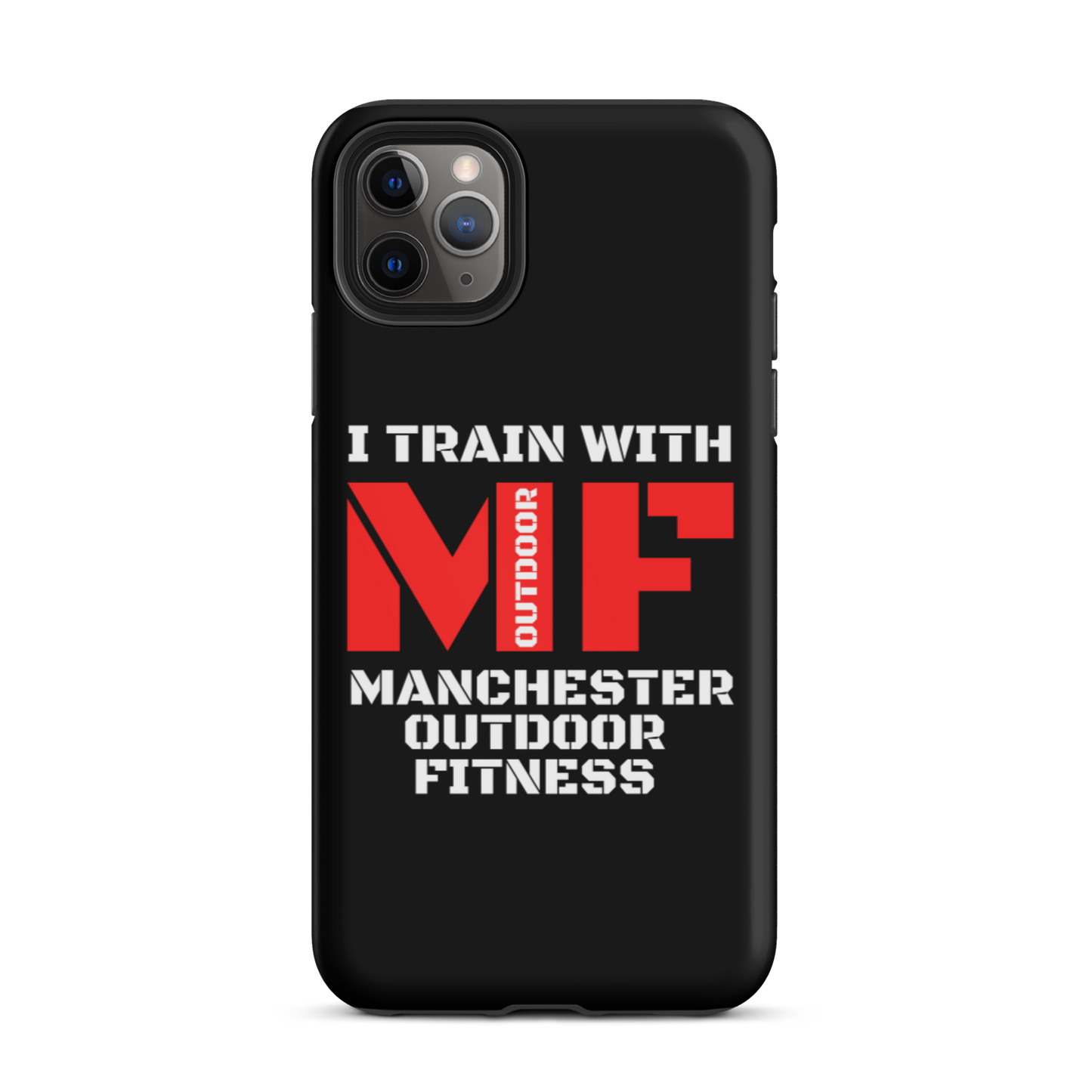 Tough iPhone case -Black I train with