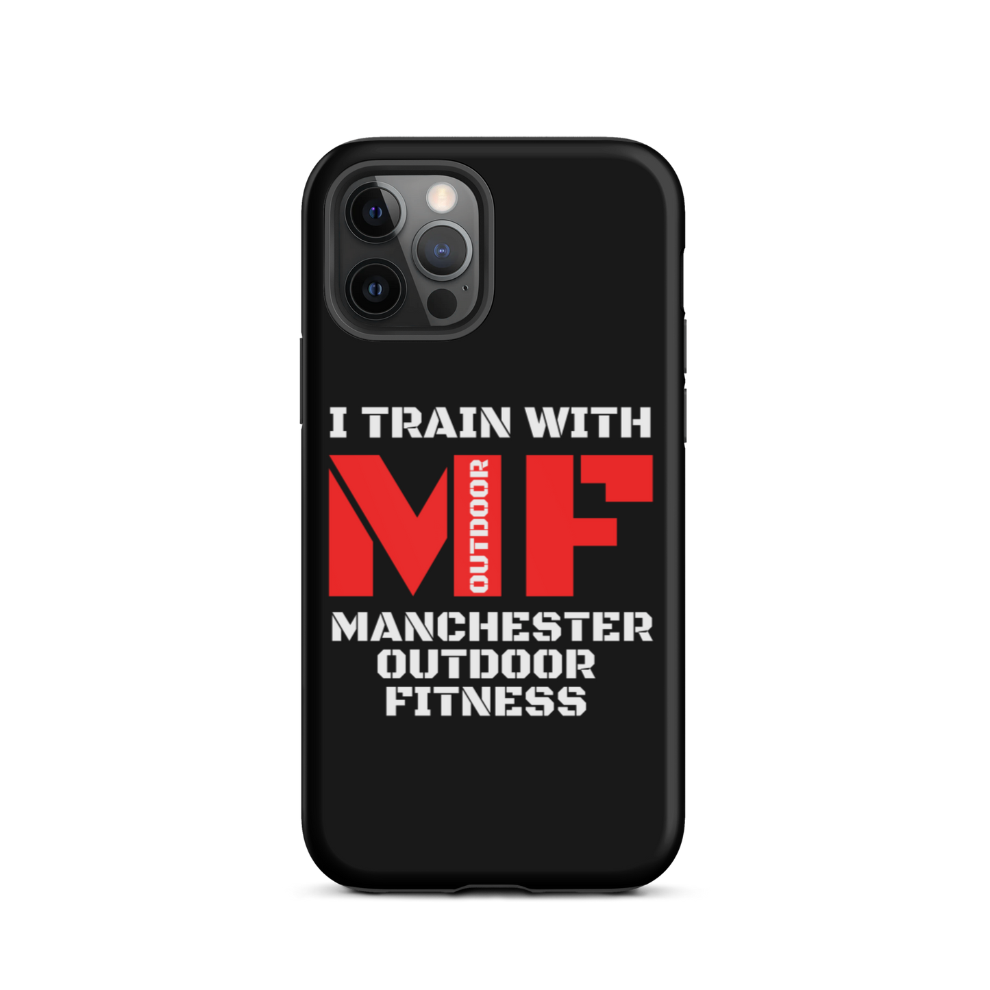 Tough iPhone case -Black I train with