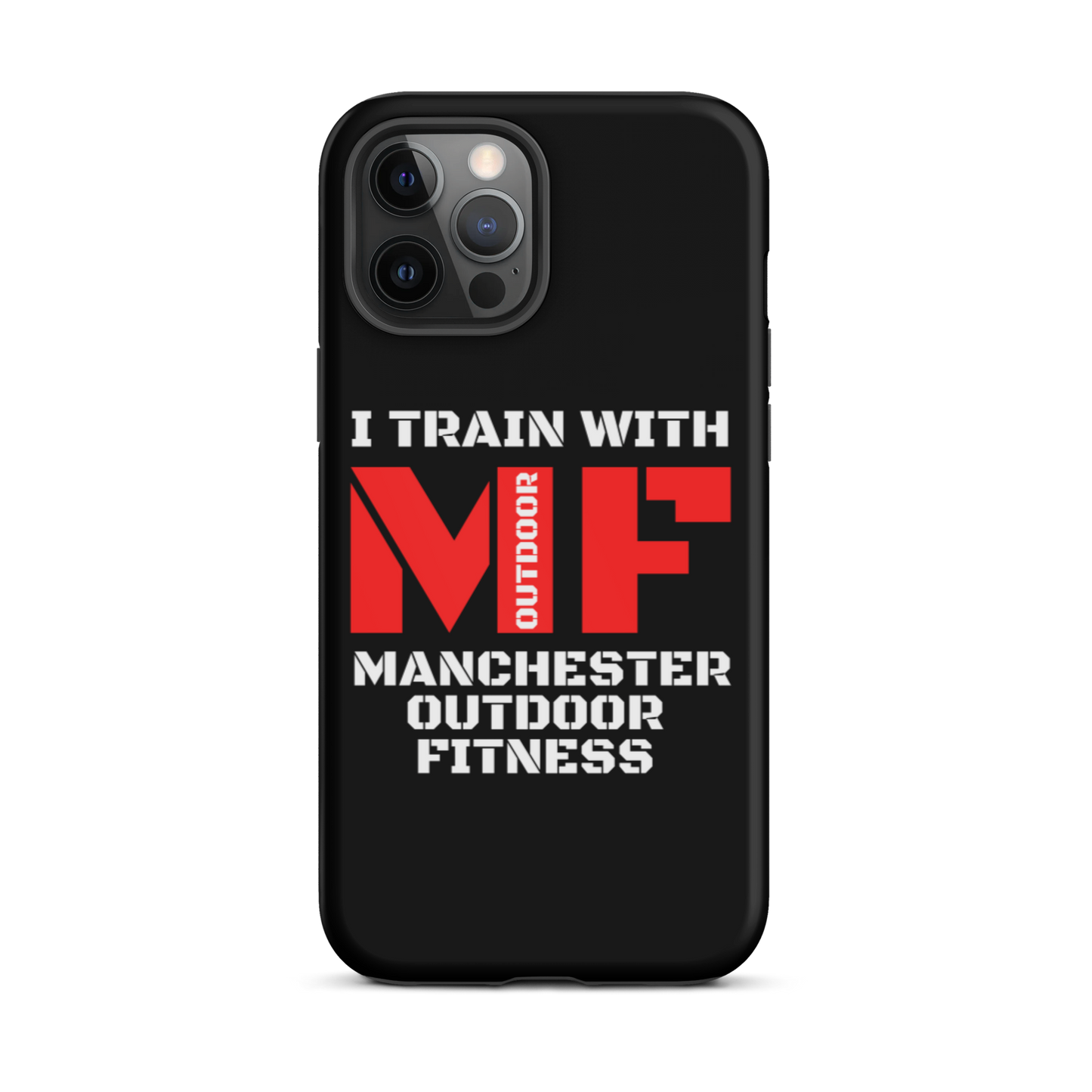 Tough iPhone case -Black I train with