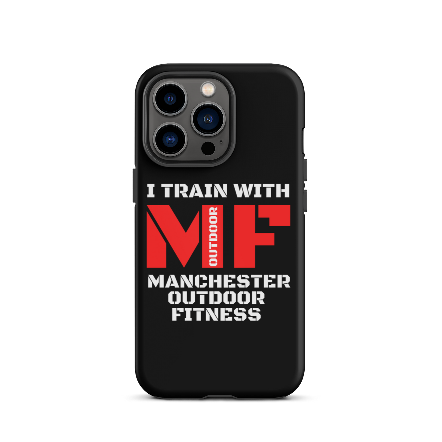 Tough iPhone case -Black I train with