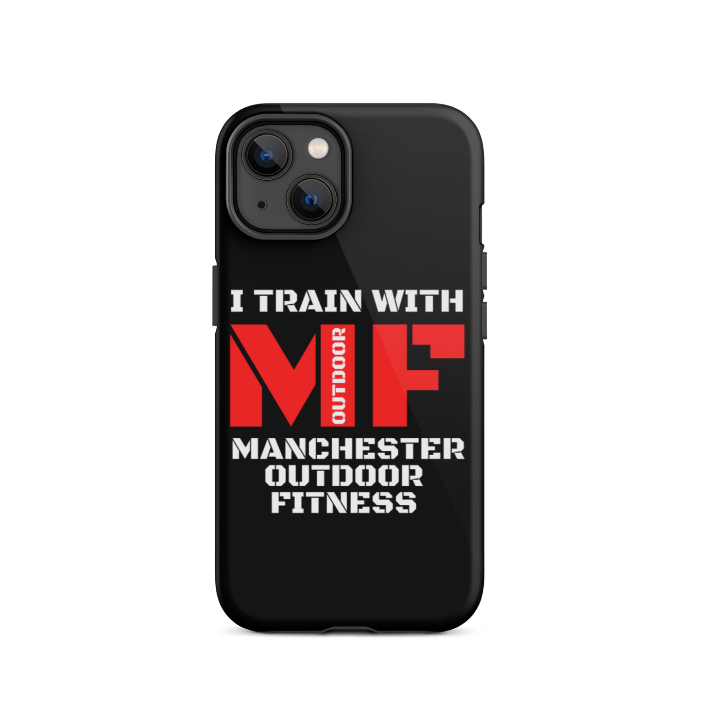 Tough iPhone case -Black I train with