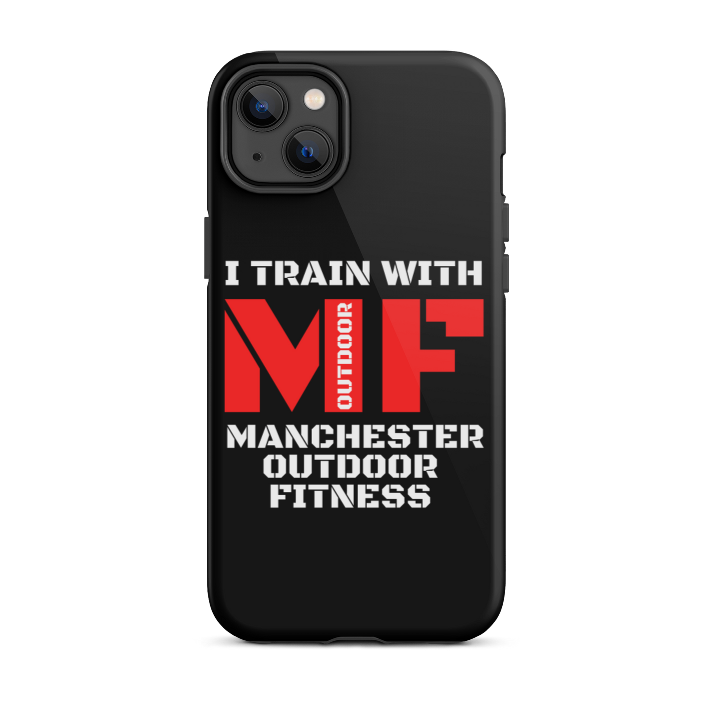 Tough iPhone case -Black I train with