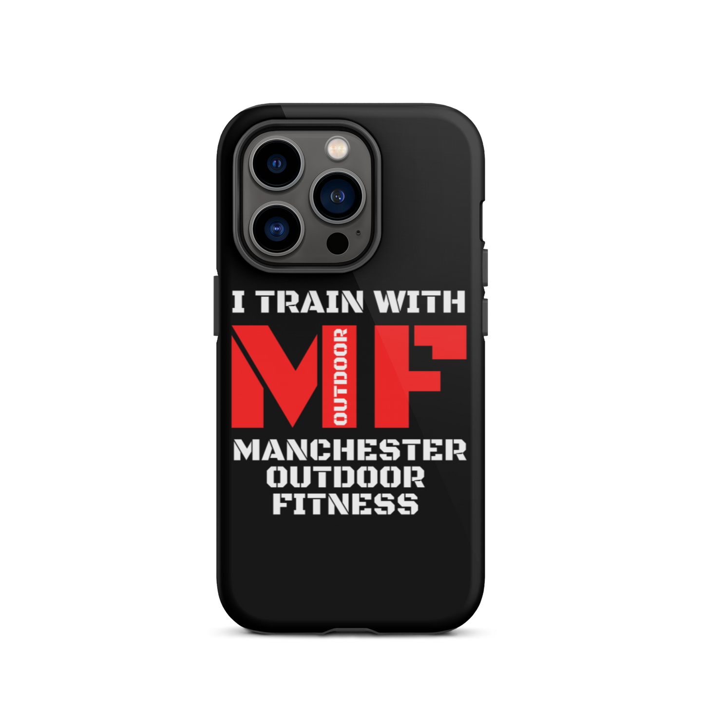 Tough iPhone case -Black I train with