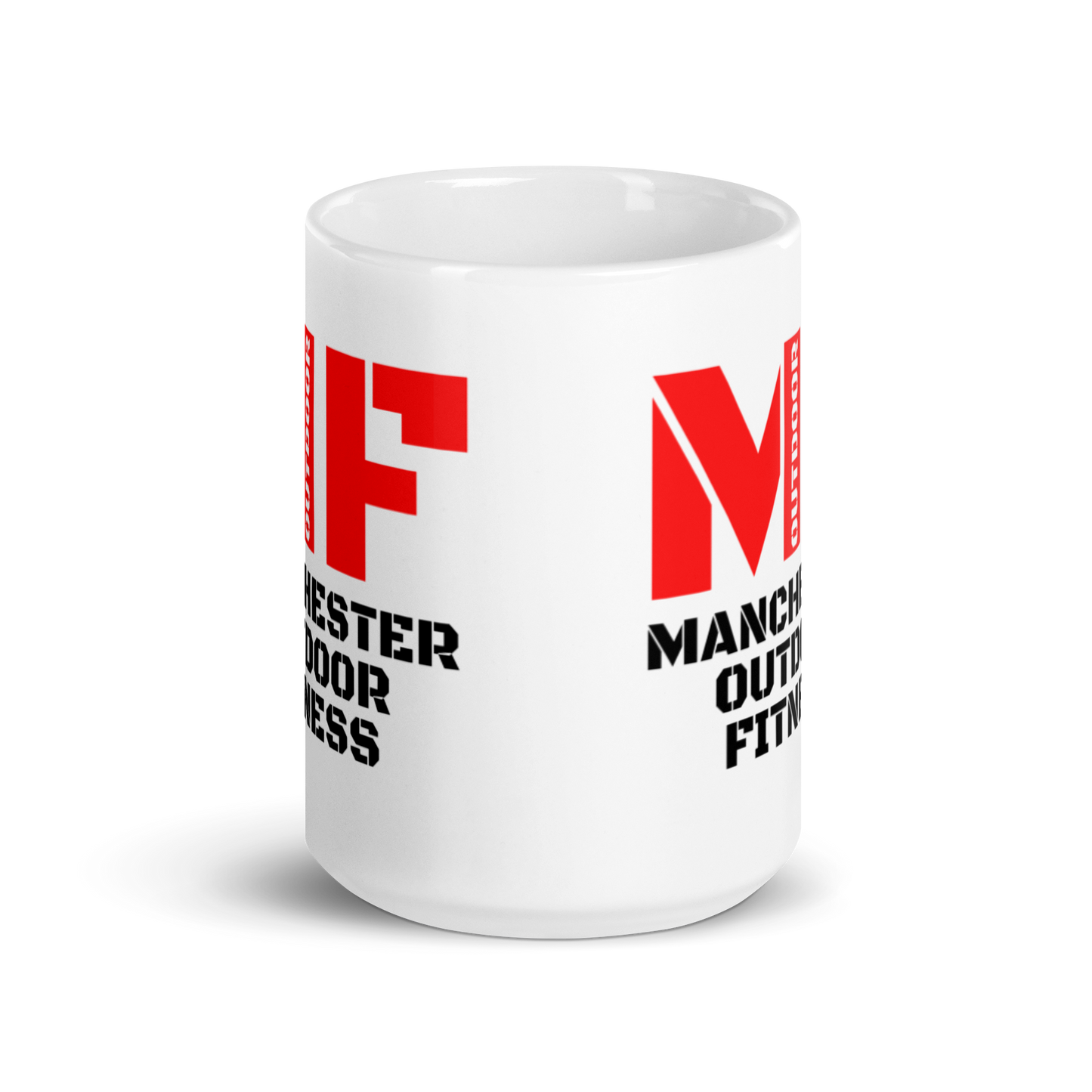 White glossy mug - Double MF