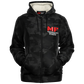 MF Black Camo Microfleece Zip hoodie