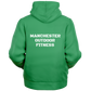 MF Green Microfleece Zip hoodie