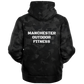 MF Black Camo Microfleece Zip hoodie