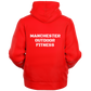 MF Red Microfleece Zip hoodie