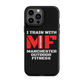 Tough iPhone case -Black I train with