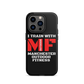 Tough iPhone case -Black I train with