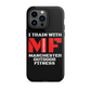 Tough iPhone case -Black I train with
