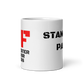 White glossy mug - Stamford Park