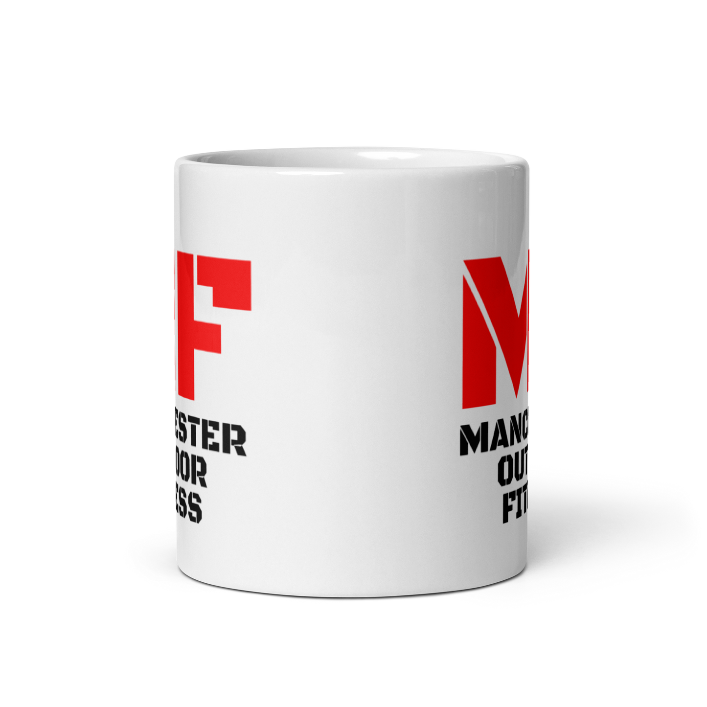 White glossy mug - Double MF