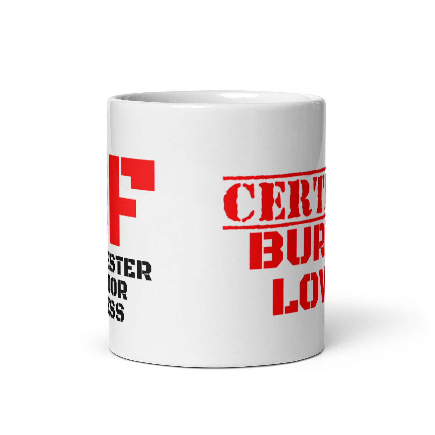 White glossy mug - Certified