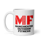 White glossy mug - Double MF
