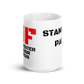 White glossy mug - Stamford Park