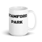 White glossy mug - Stamford Park